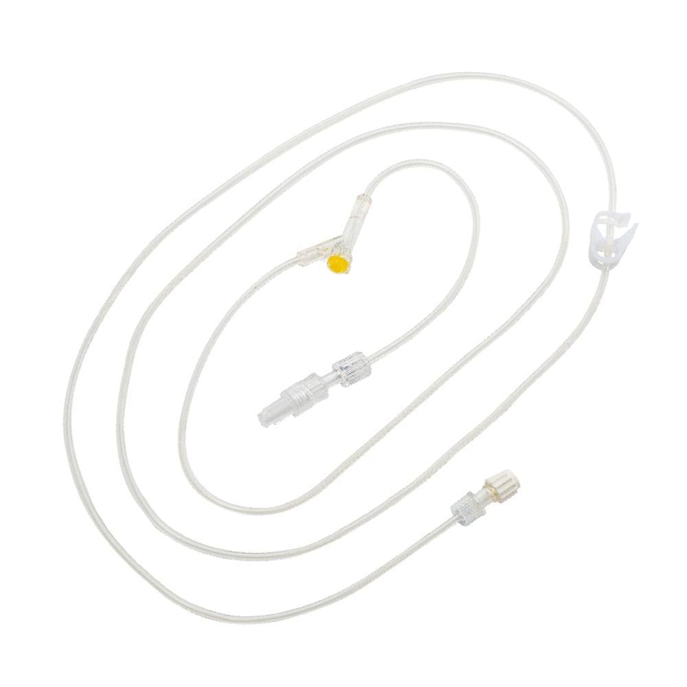 MDevices IV Lines 165cm / Injection Site Female Luer Lock to Male Luer Lock and Rotating Collar (RC) / Sterile MDevices Minimum Volume Extension Set