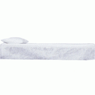 Med-Con Bedsheets 110 x 210cm. White 500401
