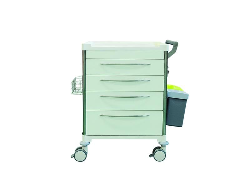 Pacific Medical Australia Instrument Trolleys White Medicine Trolley