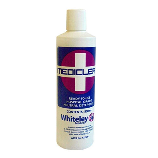 Whiteley Medical Disinfectant Liquid 500ml Mediclean Ready to Use Hospital Grade Neutral Detergent