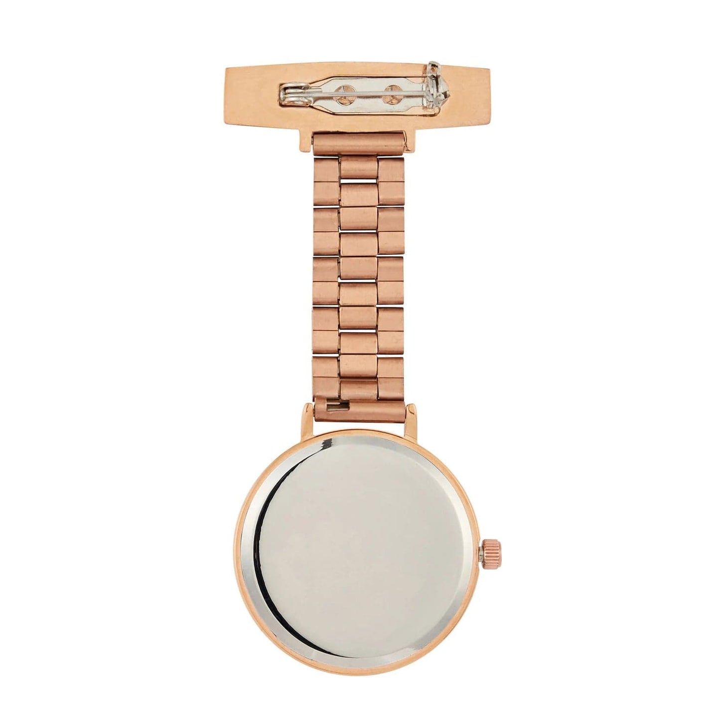 Annie Apple Fob Watches Meraki Mother of Pearl/Rose Link Fob Watch