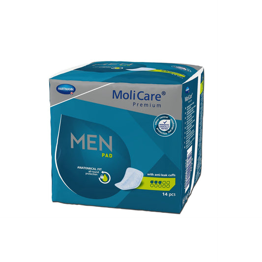 Hartmann Incontinence Garments one size / 2 drops / 14 MoliCare Premium Men Pad