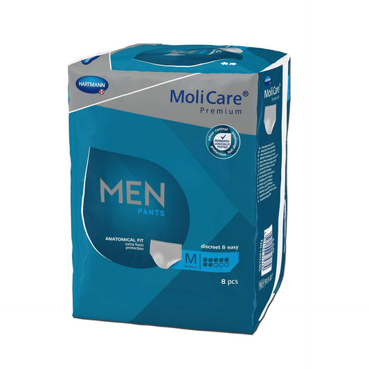 Hartmann Incontinence Garments Medium / 5 drops / 8 MoliCare Premium Men Pull-Ups Pants