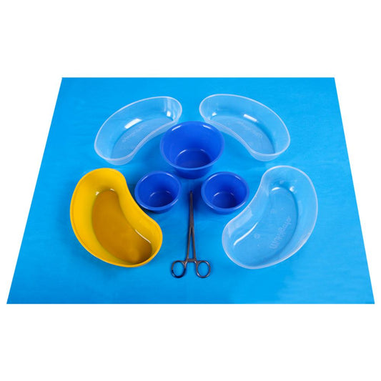 Multigate Holloware Minor with SS Sponge Holder / Sterile Multigate Holloware Minor Bowl Set SS Sponge Holder