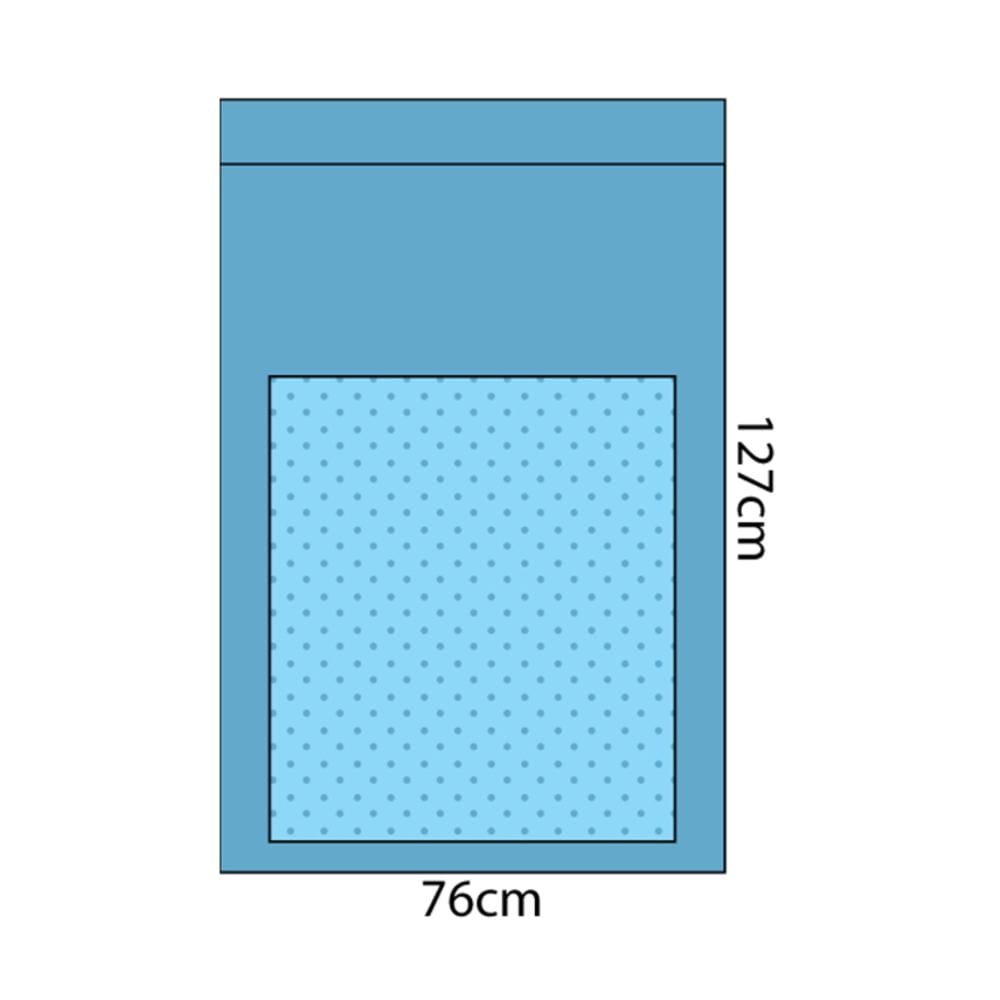 Multigate Drapes & Equipment Covers 76cm x 122cm (L) / Sterile / Double Wrap Multigate Mayo Stand Cover