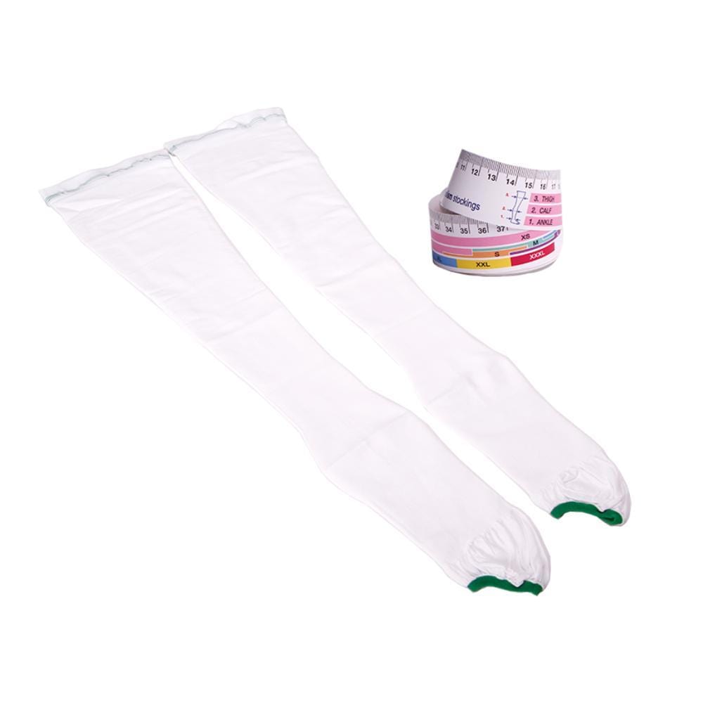 Multigate General Consumables Medium / 6 Pair Per Pack / Green Multigate Stockings Anti Embolism Knee Length