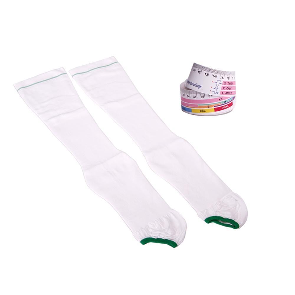 Multigate General Consumables Medium / 12 Pair Per Pack / Green Multigate Stockings Anti Embolism Knee Length