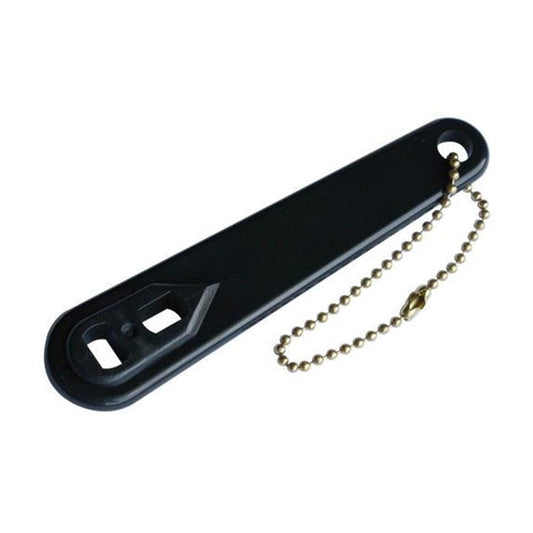 AddTech Medical Oxygen Accessories O2 Oxygen Cylinder Key Spanner with Chain