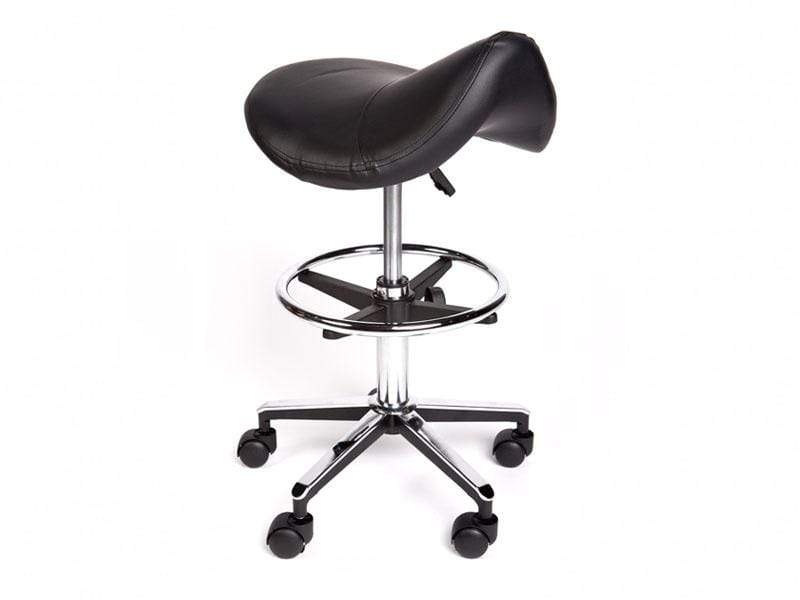 Pacific Medical Australia Saddle Seat Stools Black Premium Stools Saddle Gas Lift Adjustable