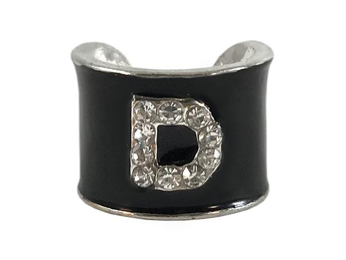 Prestige Medical Stethoscope Accessories Bling Monogram - D Prestige Charmed Crystal Stethoscope Charms Monogram Letters