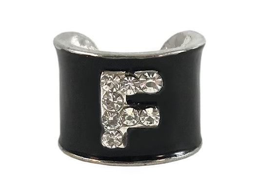 Prestige Medical Stethoscope Accessories Bling Monogram - F Prestige Charmed Crystal Stethoscope Charms Monogram Letters