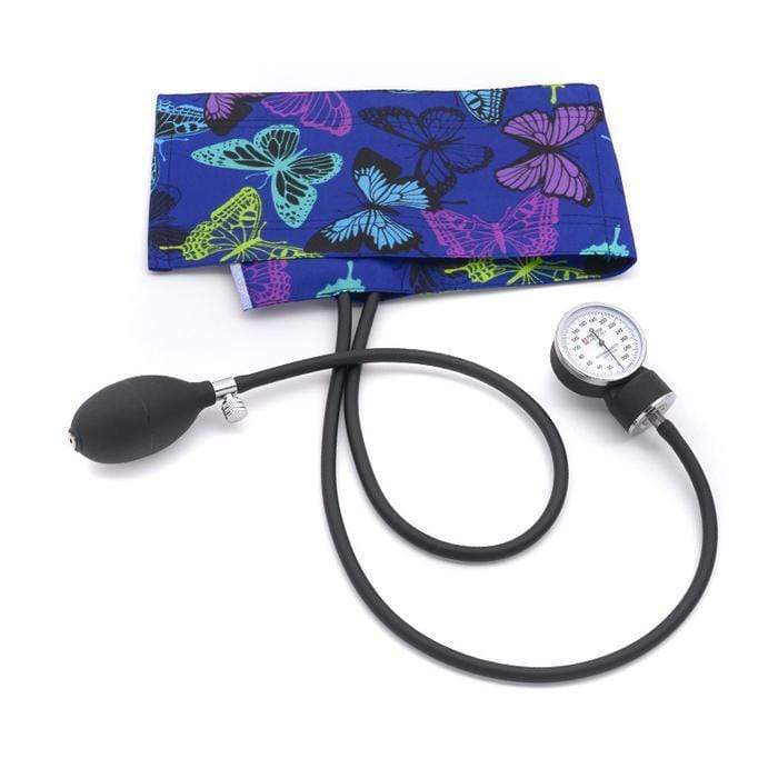 Prestige Medical Hand Held Sphygmomanometers Butterflies Navy / Adult 10.0"-16.0" Prestige Premium Aneroid Sphygmomanometer
