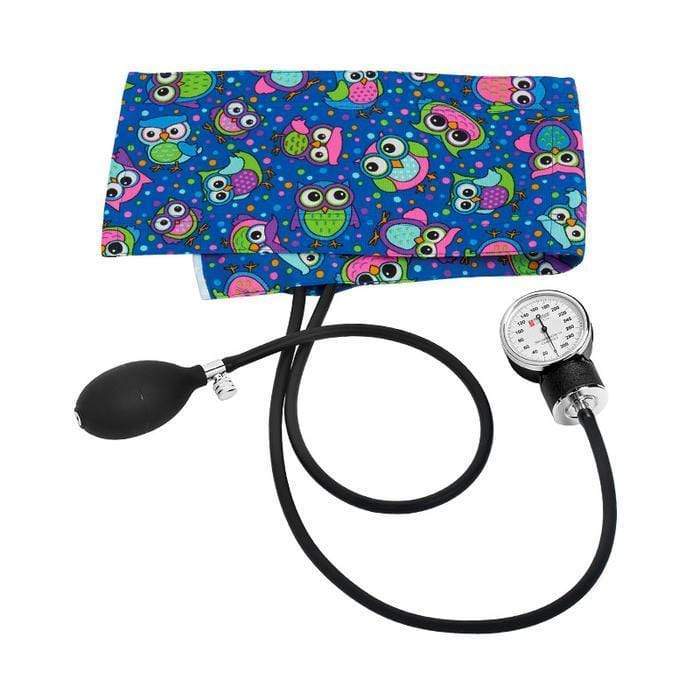 Prestige Medical Hand Held Sphygmomanometers Party Owls Royal / Adult 10.0"-16.0" Prestige Premium Aneroid Sphygmomanometer