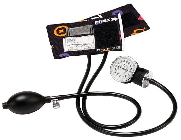 Prestige Medical Hand Held Sphygmomanometers Designer Colored Symbols / Infant 5.0"-7.25" Prestige Premium Aneroid Sphygmomanometer