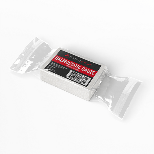 RapidStop Haemostatic Training Devices RAPIDSTOP Non-Medicated Training Haemostatic Gauze