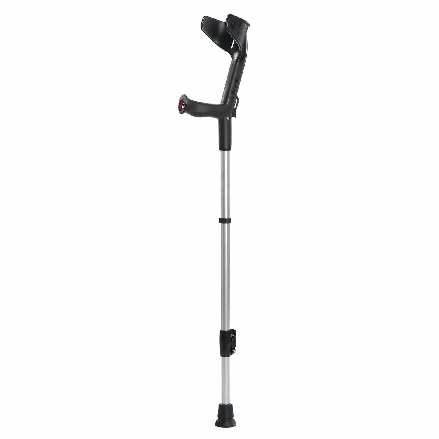 Rebotec Black Rebotec BIG 250 Heavy Duty Forearm Crutches