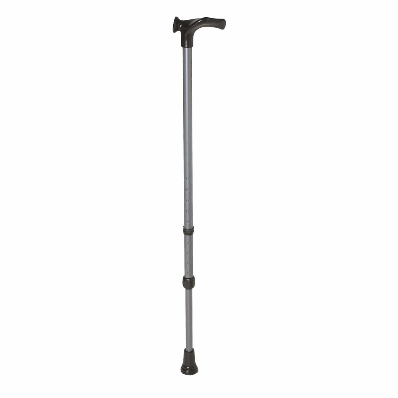Rebotec Dark Silver / Left Rebotec HANDY Anatomic Walking Stick