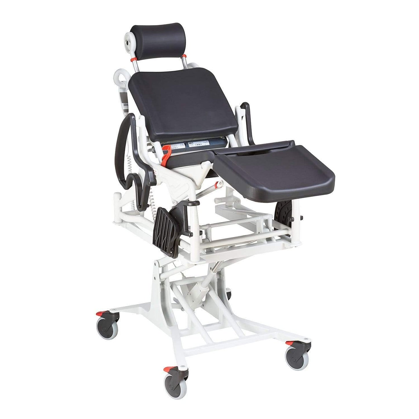 Rebotec Blue / Electric Lift Rebotec PHOENIX MULTI Tilt-in-Place & Recline Commode Chair