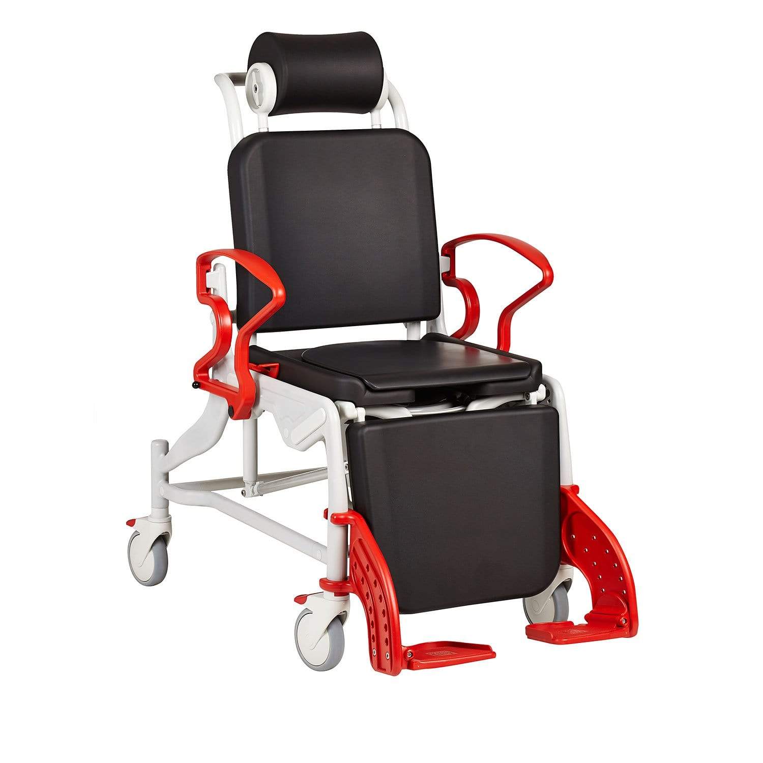 Rebotec Rebotec PHOENIX TILT tilt-in-place commode with hygiene opening