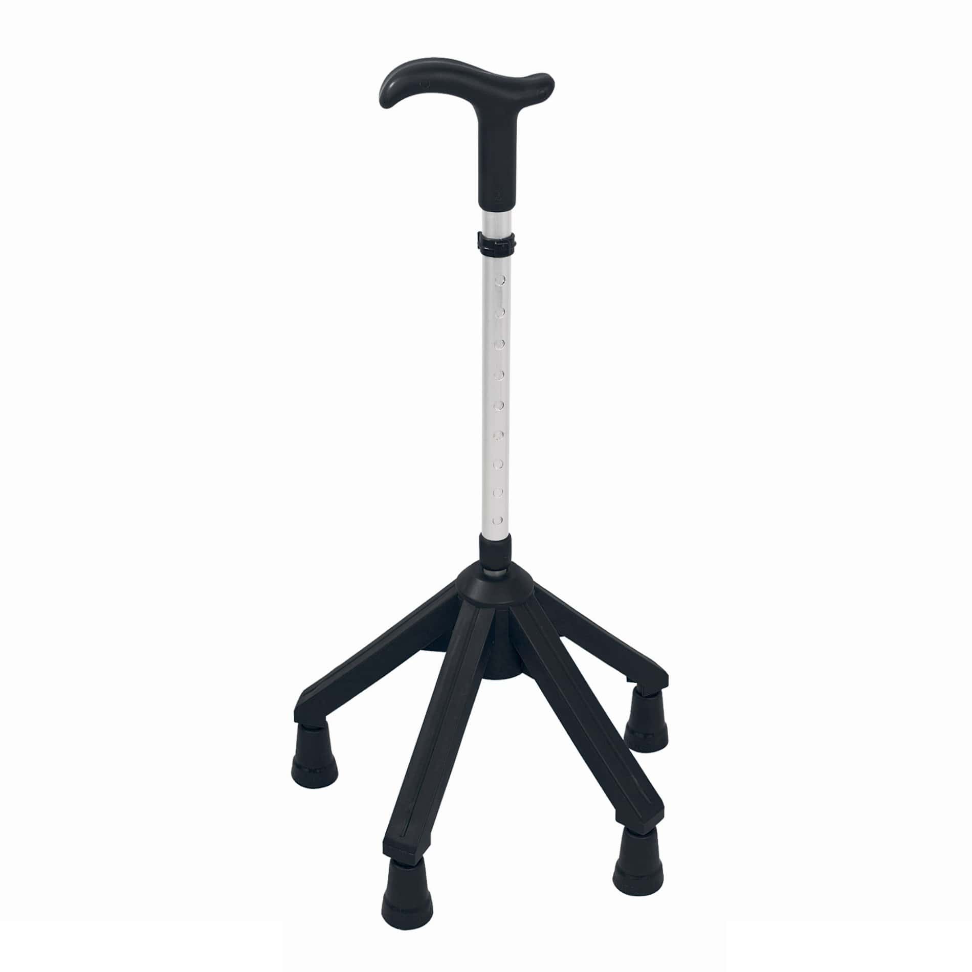 Rebotec Black Rebotec QUADRO Tetrapod Walking Stick
