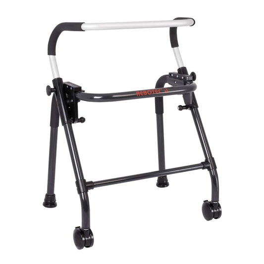 Rebotec Regular / Charcoal Rebotec WALK ON + ROLLERS Aluminium Walking Frame