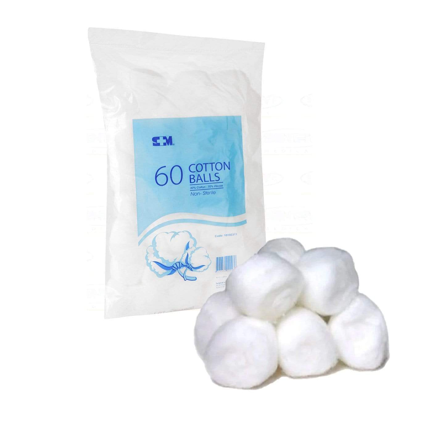 SM 0.30g/Ball / 4000s S+M Cotton Balls