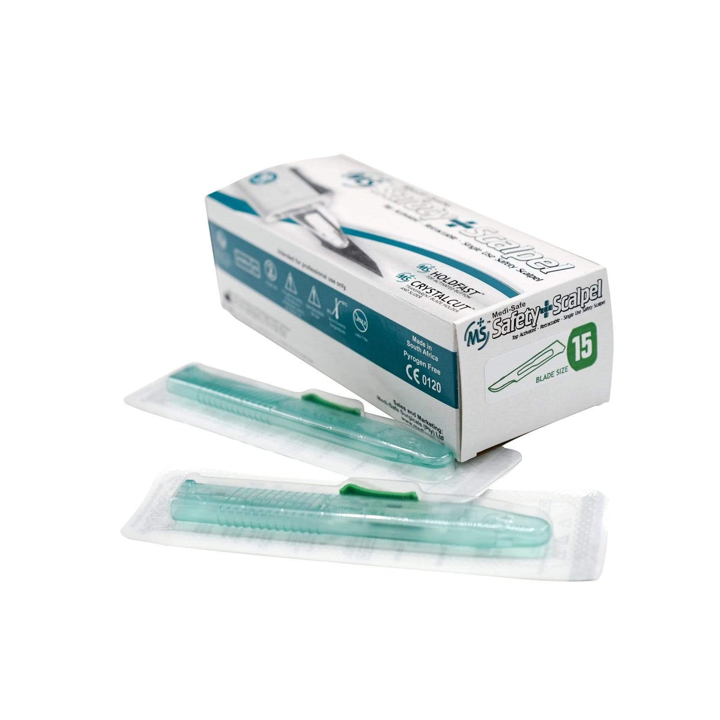 SMI Scalpel Blades Size 15 Safety Scalpel Stainless Steel Blade