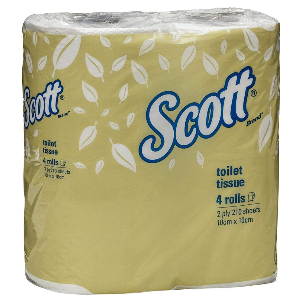 Scott Small Roll Toilet Tissue Roll/210 / 2Ply (4757) / Standard SCOTT Toilet Tissue 1