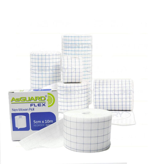 Sentry Medical 10cm x 10m / Non Sterile Sentry AsGUARD Flex Non Woven Roll
