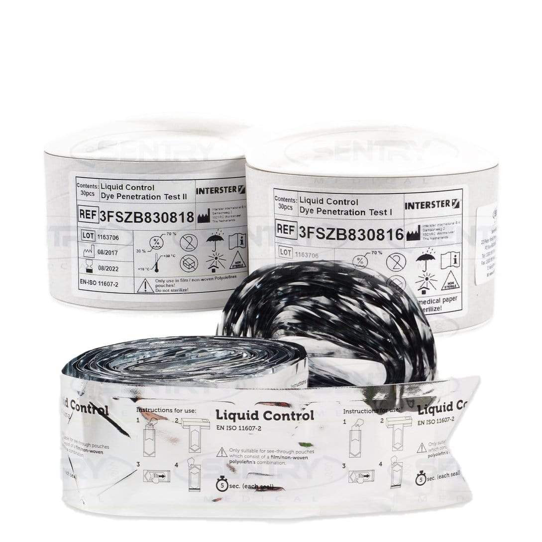 Sentry Medical Test 1 Film/Medical Paper Sentry ISP Liquid Control Dye