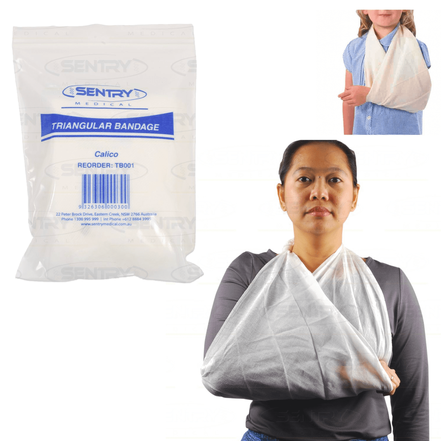 Sentry Medical Triangular Bandages Sentry Triangular Bandage