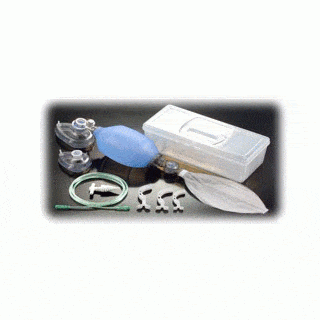 AddTech Medical Bag Valve Mask Resuscitator Silicon Child Manual Resuscitation Kit
