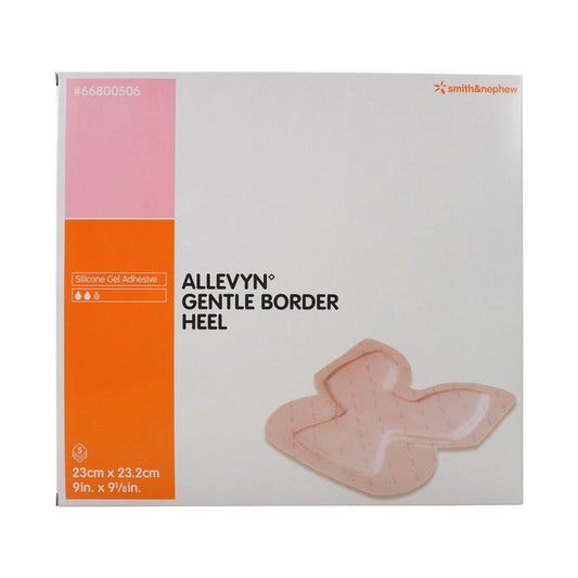 Smith & Nephew Allevyn Gentle Border Heel Dressing
