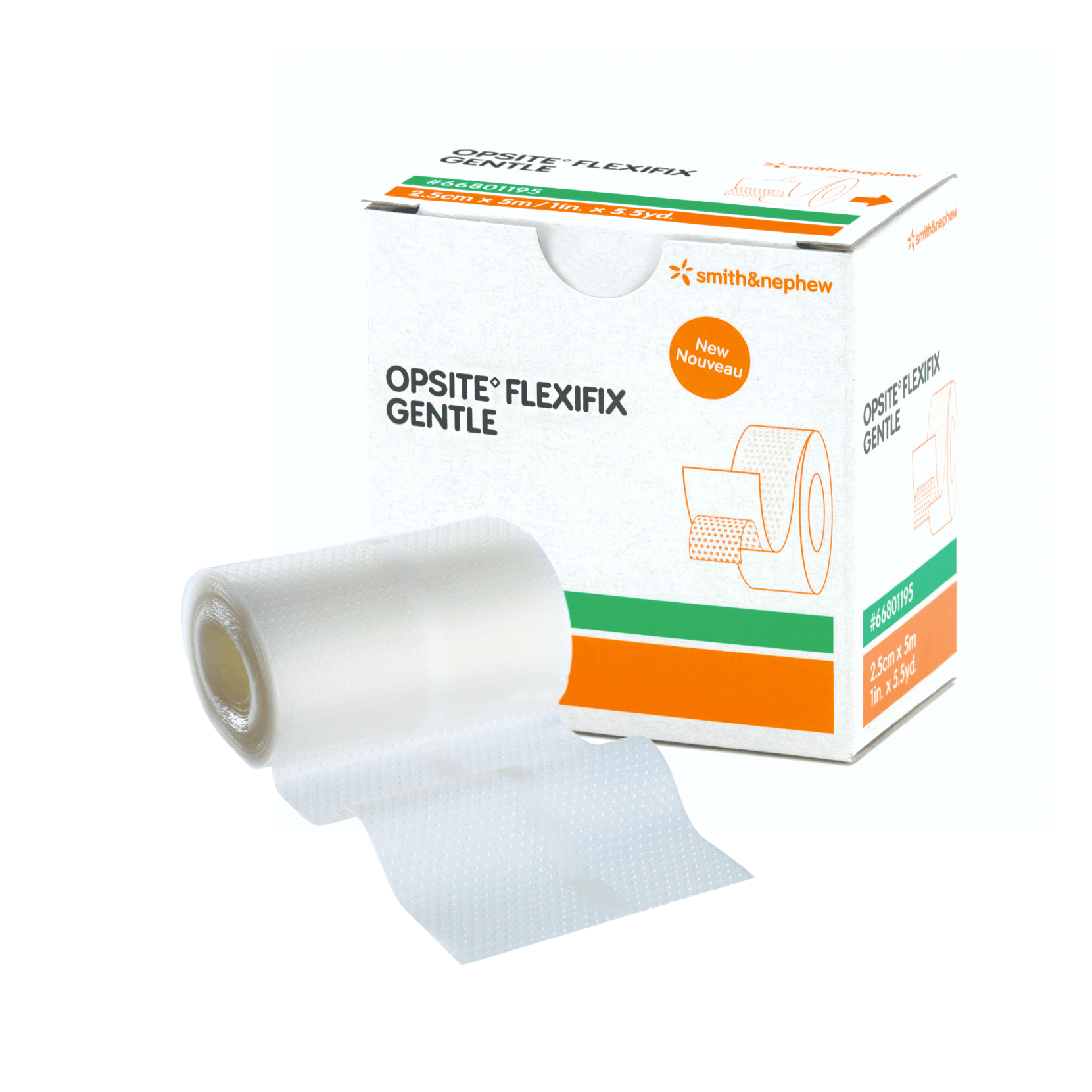 Smith & Nephew Transparent Dressings 10cm x 5m Smith & Nephew Opsite Flexifix Gentle Transparent Film Dressing