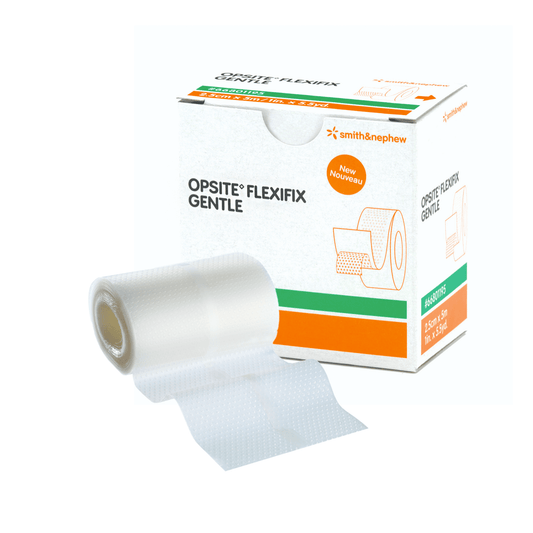 Smith & Nephew Transparent Dressings 10cm x 5m Smith & Nephew Opsite Flexifix Gentle Transparent Film Dressing