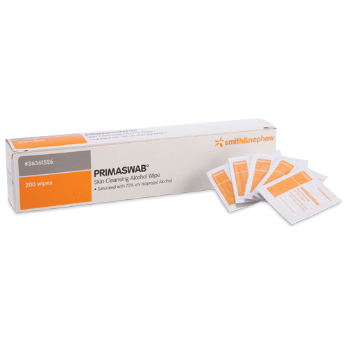 Smith & Nephew Alcohol Swabs Smith & Nephew Primaswab Alcohol Wipe Alcohol Swabs