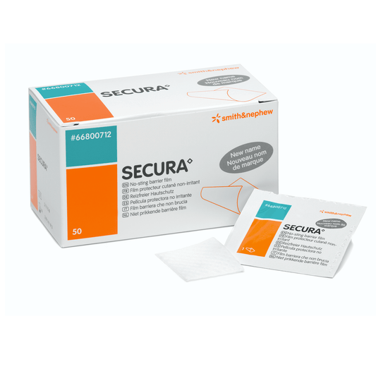 Smith & Nephew Secura No-Sting Barrier Film Swabs