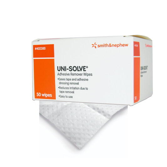 Smith & Nephew Adhesive Remover Smith & Nephew Uni-Solve Adhesive Remover Wipes