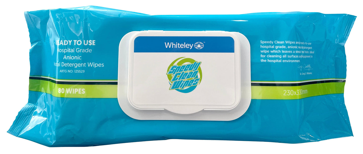 Whiteley Medical Surface Cleanser Speedy Clean Hospital Grade Anionic Neutral Detergent Solution