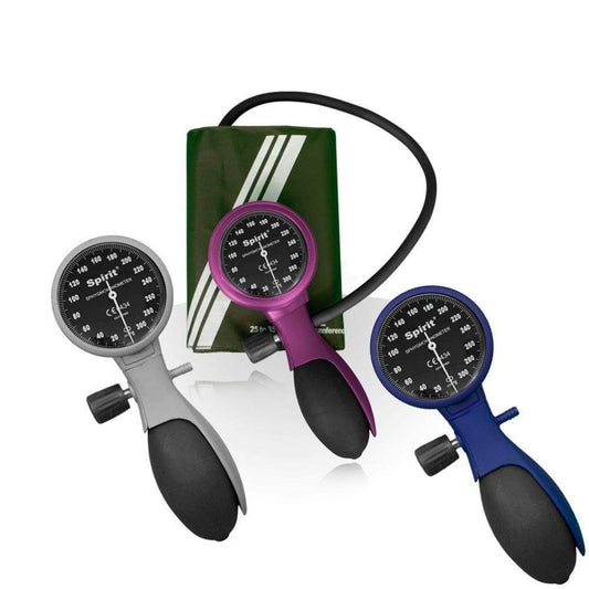 Spirit Medical Hand Held Sphygmomanometers Spirit Palm Style Soft Touch Sphygmomanometer