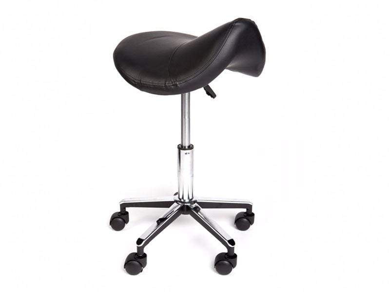 Pacific Medical Australia Saddle Seat Stools Black Standard Saddle Gas Lift Adjustable