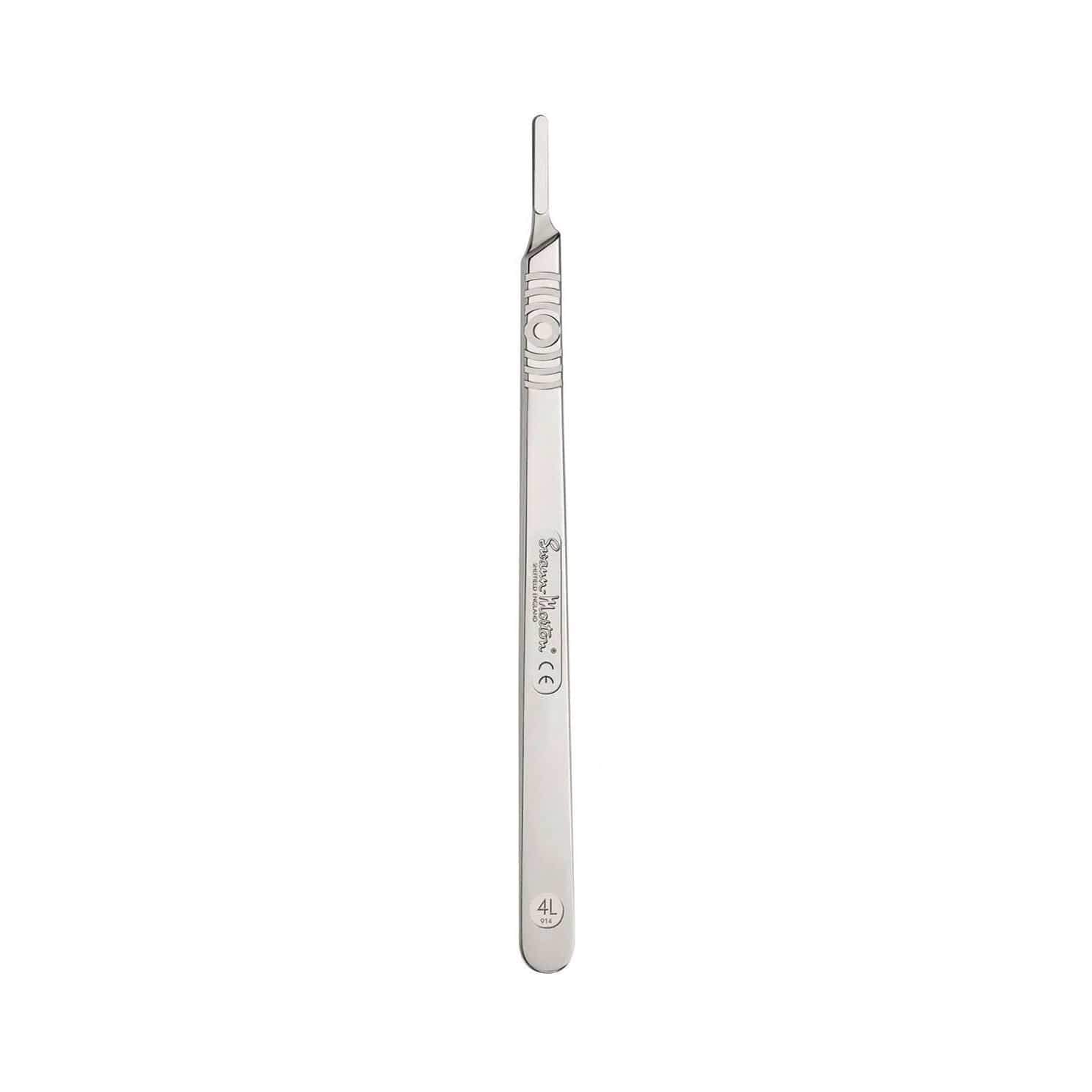 Swann Morton Scalpel Handles #4 / Long Handle SWANN-MORTON Stainless Steel Scalpel Handle