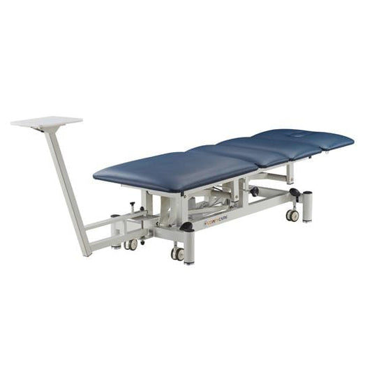 Pacific Medical Australia Examination Tables Navy Traction Table & Flextion Stool