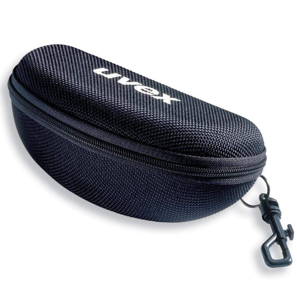 UVEX Safety Glasses Accessories Black hard kidney shaped spectacle case with clip UVEX Spectacle Bags/Cases Eye Protection Accessories