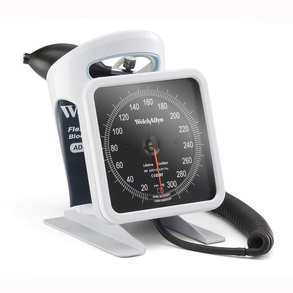 Welch Allyn Wall Sphygmomanometers Desk Aneroid Sphygmomanometer with Adult Cuff (7670-16) Welch Allyn 767-Series Aneroid Sphygmomanometer
