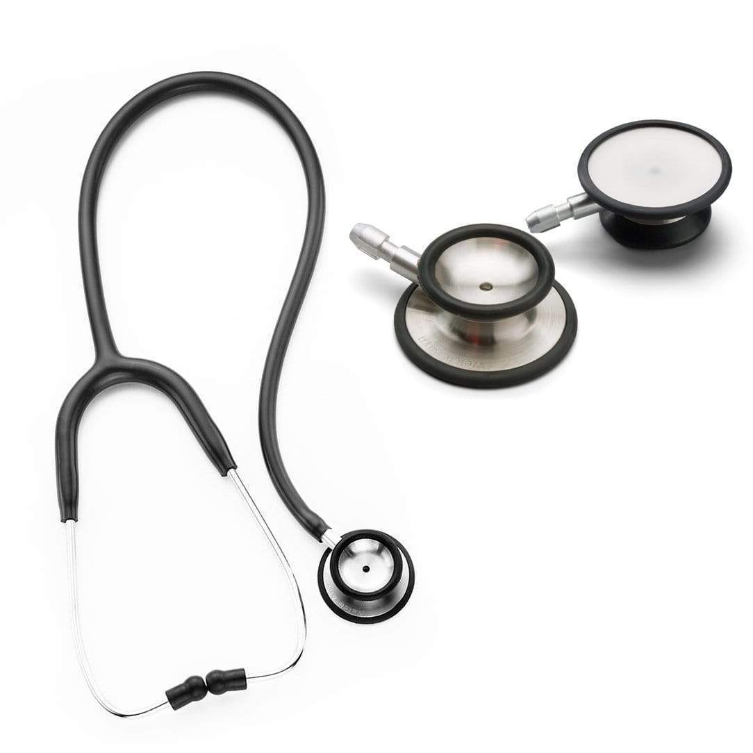Welch Allyn Classic Stethoscopes Black Welch Allyn Professional Stethoscope