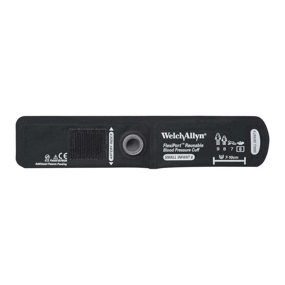 Welch Allyn Blood Pressure Cuffs Small Infant Size 6 7-10cm / Without Welch Allyn Reusable FlexiPort Blood Pressure Cuffs