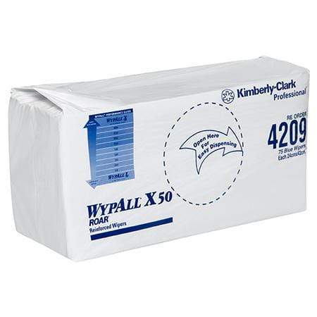 Wypall Wipers Extended Use WYPALL Extended Use Wipers X50 (ROAR) Reinforced Single Sheet